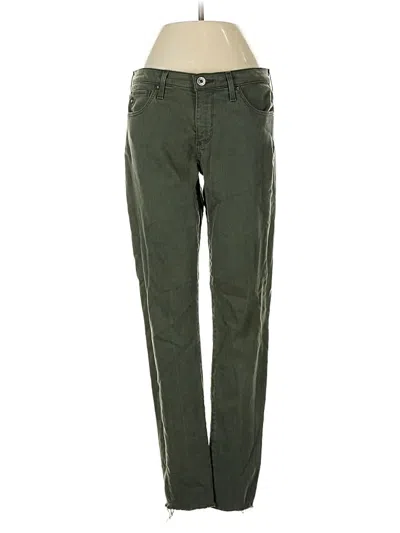 Pre-owned Adriano Goldschmied Jeans In Green