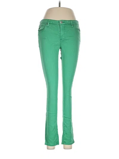 Pre-owned Adriano Goldschmied Jeans In Green
