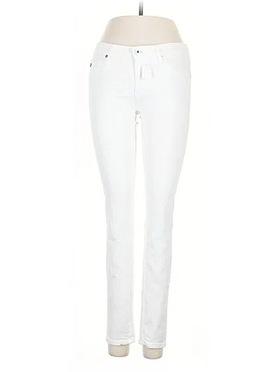 Pre-owned Adriano Goldschmied Jeans In Ivory