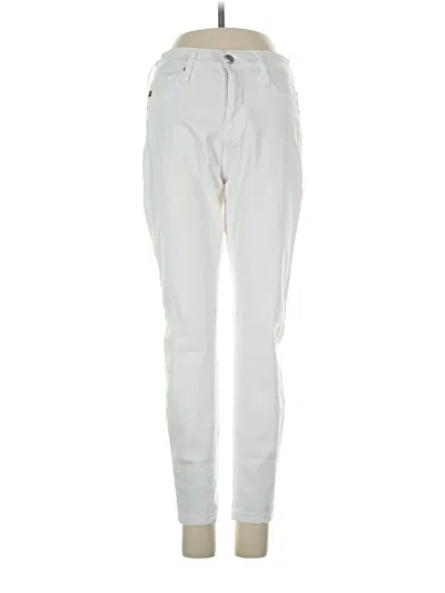 Pre-owned Adriano Goldschmied Jeans In Ivory