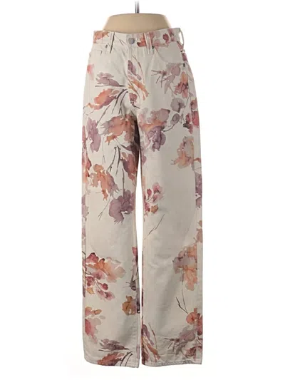 Pre-owned Adriano Goldschmied Jeans In Ivory
