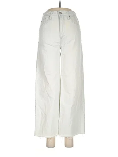 Pre-owned Adriano Goldschmied Jeans In Ivory