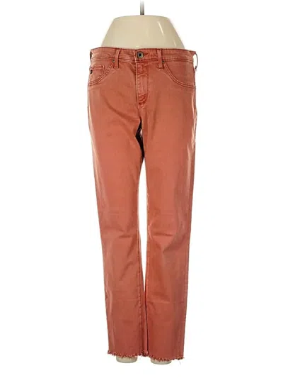Pre-owned Adriano Goldschmied Jeans In Orange