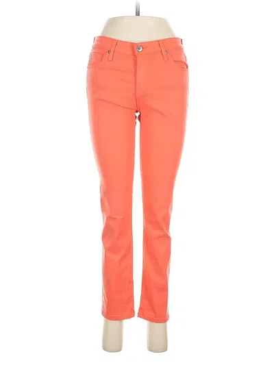 Pre-owned Adriano Goldschmied Jeans In Orange