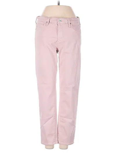 Pre-owned Adriano Goldschmied Jeans In Pink