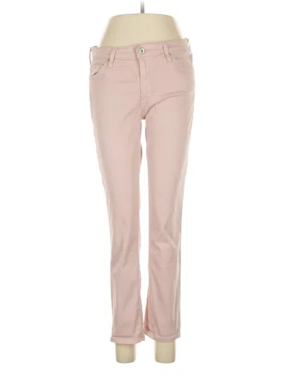 Pre-owned Adriano Goldschmied Jeans In Pink