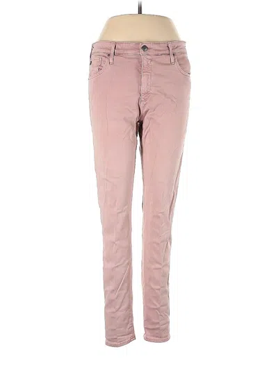 Pre-owned Adriano Goldschmied Jeans In Pink