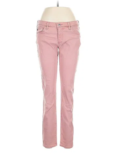 Pre-owned Adriano Goldschmied Jeans In Pink