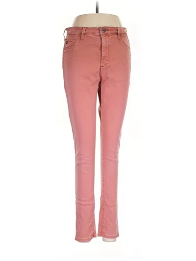 Pre-owned Adriano Goldschmied Jeans In Pink