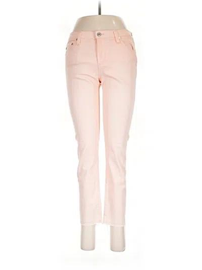 Pre-owned Adriano Goldschmied Jeans In Pink