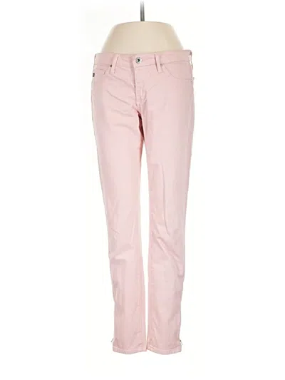 Pre-owned Adriano Goldschmied Jeans In Pink