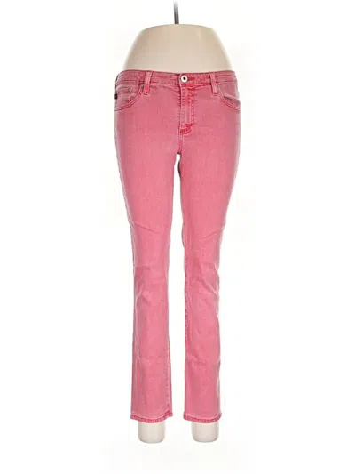 Pre-owned Adriano Goldschmied Jeans In Pink
