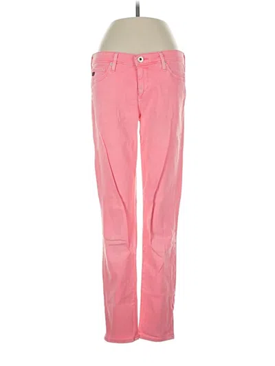 Pre-owned Adriano Goldschmied Jeans In Pink