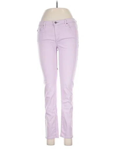 Pre-owned Adriano Goldschmied Jeans In Purple