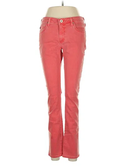 Pre-owned Adriano Goldschmied Jeans In Red