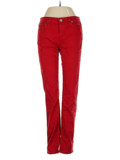 Pre-owned Adriano Goldschmied Jeans In Red
