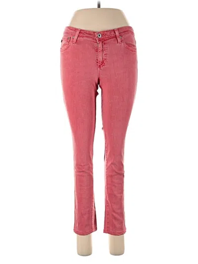 Pre-owned Adriano Goldschmied Jeans In Red