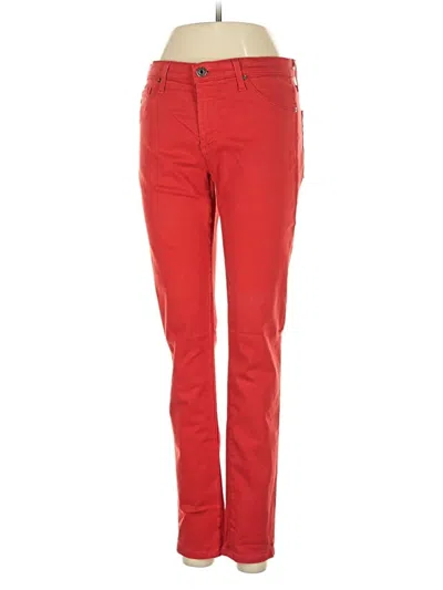 Pre-owned Adriano Goldschmied Jeans In Red