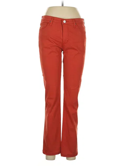 Pre-owned Adriano Goldschmied Jeans In Red