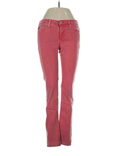 Pre-owned Adriano Goldschmied Jeans In Red