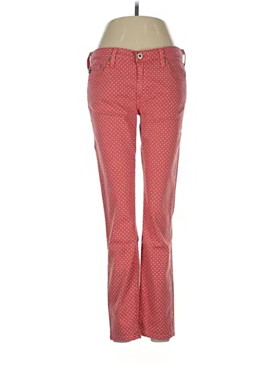 Pre-owned Adriano Goldschmied Jeans In Red