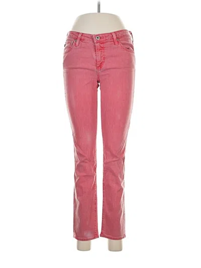 Pre-owned Adriano Goldschmied Jeans In Red