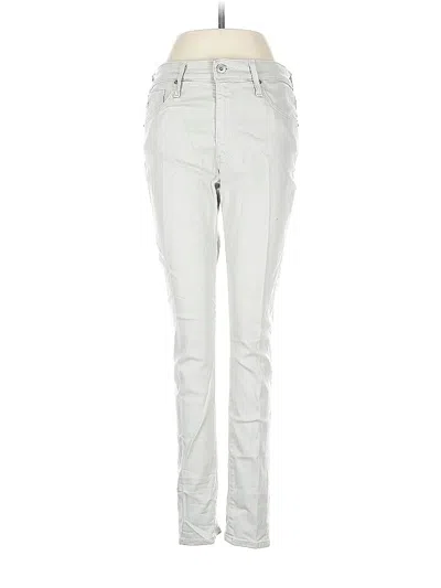 Pre-owned Adriano Goldschmied Jeans In Silver