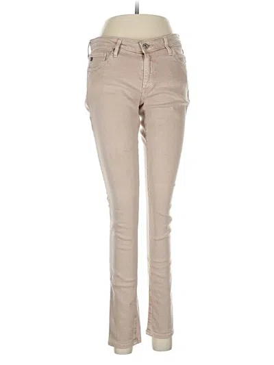 Pre-owned Adriano Goldschmied Jeans In Tan