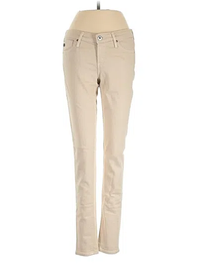 Pre-owned Adriano Goldschmied Jeans In Tan