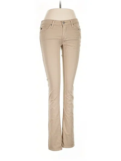 Pre-owned Adriano Goldschmied Jeans In Tan
