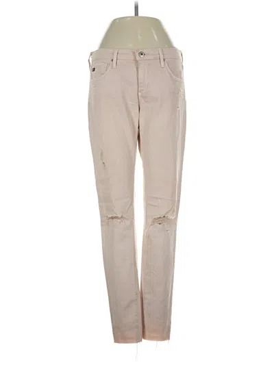 Pre-owned Adriano Goldschmied Jeans In Tan