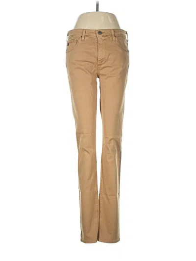 Pre-owned Adriano Goldschmied Jeans In Tan