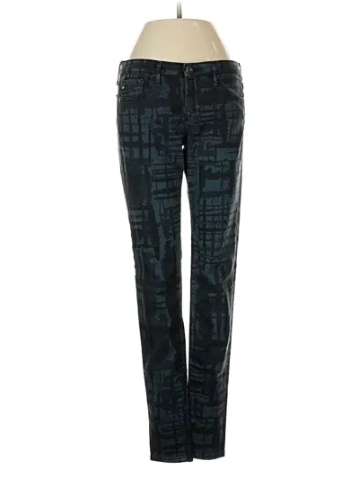 Pre-owned Adriano Goldschmied Jeans In Teal