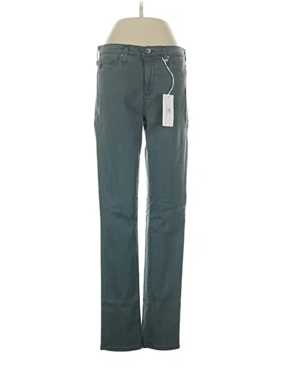 Pre-owned Adriano Goldschmied Jeans In Teal