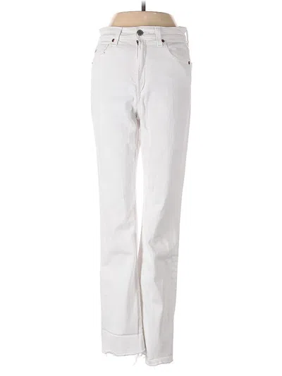 Pre-owned Adriano Goldschmied Jeans In White