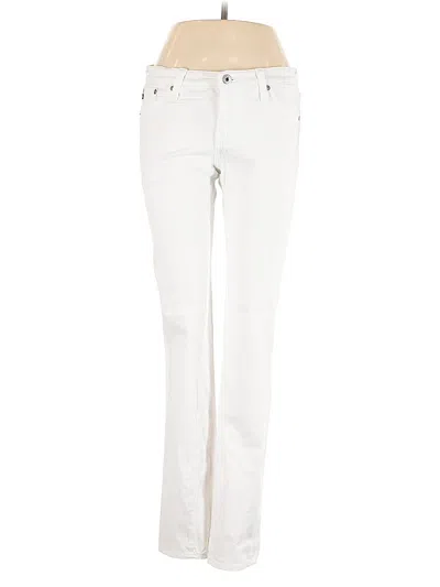Pre-owned Adriano Goldschmied Jeans In White