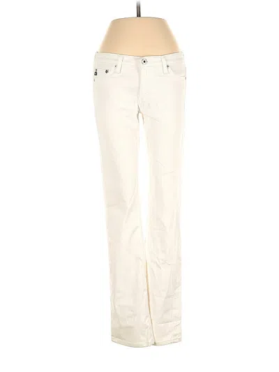 Pre-owned Adriano Goldschmied Jeans In White