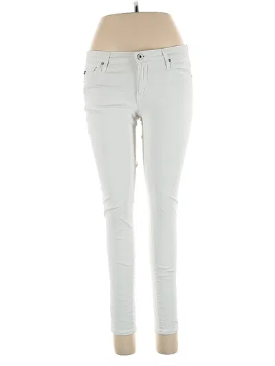 Pre-owned Adriano Goldschmied Jeans In White