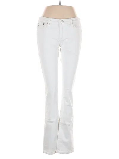 Pre-owned Adriano Goldschmied Jeans In White