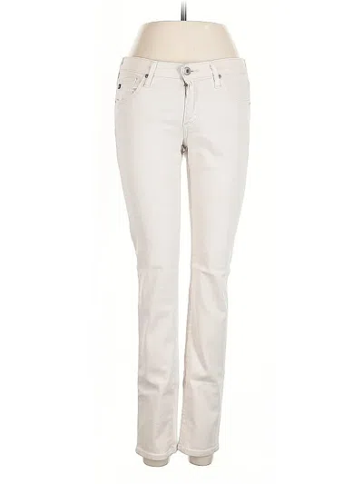 Pre-owned Adriano Goldschmied Jeans In White