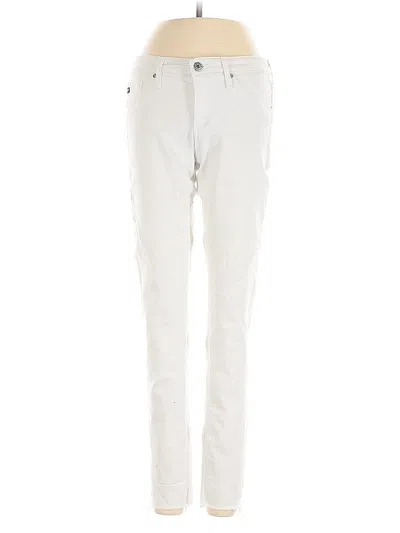Pre-owned Adriano Goldschmied Jeans In White