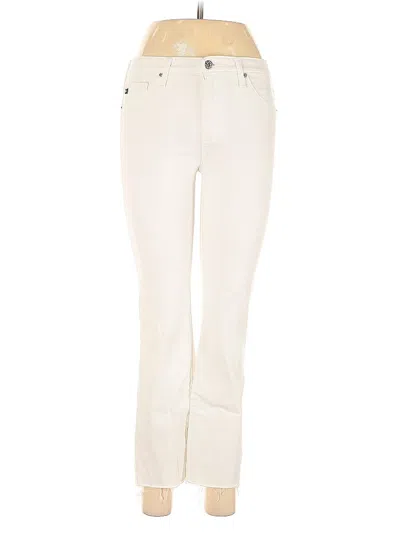 Pre-owned Adriano Goldschmied Jeans In White