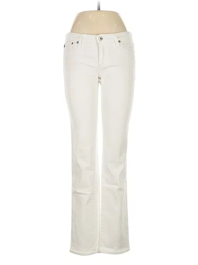 Pre-owned Adriano Goldschmied Jeans In White