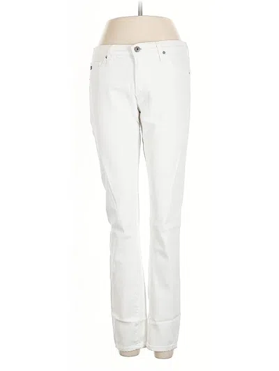 Pre-owned Adriano Goldschmied Jeans In White