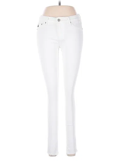 Pre-owned Adriano Goldschmied Jeans In White