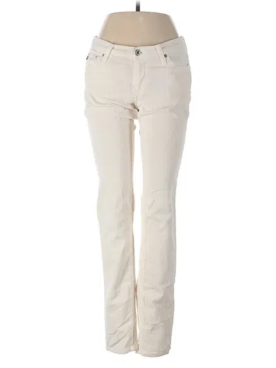 Pre-owned Adriano Goldschmied Jeans In White