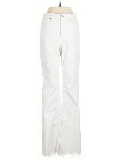Pre-owned Adriano Goldschmied Jeans In White