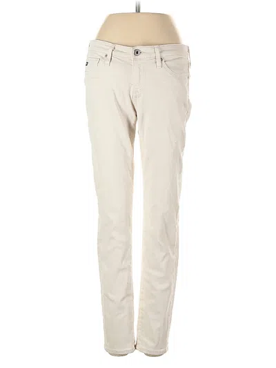 Pre-owned Adriano Goldschmied Jeans In White