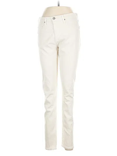 Pre-owned Adriano Goldschmied Jeans In White