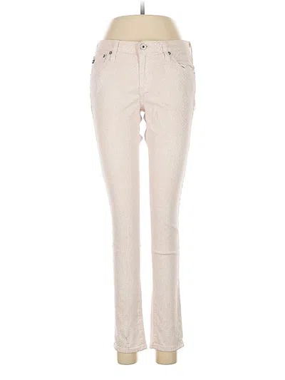 Pre-owned Adriano Goldschmied Jeans In White